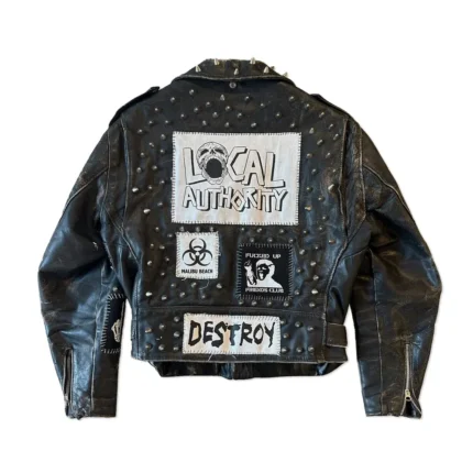Local Authority SKULL O LEATHER JACKET